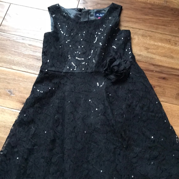 girls fancy black dress